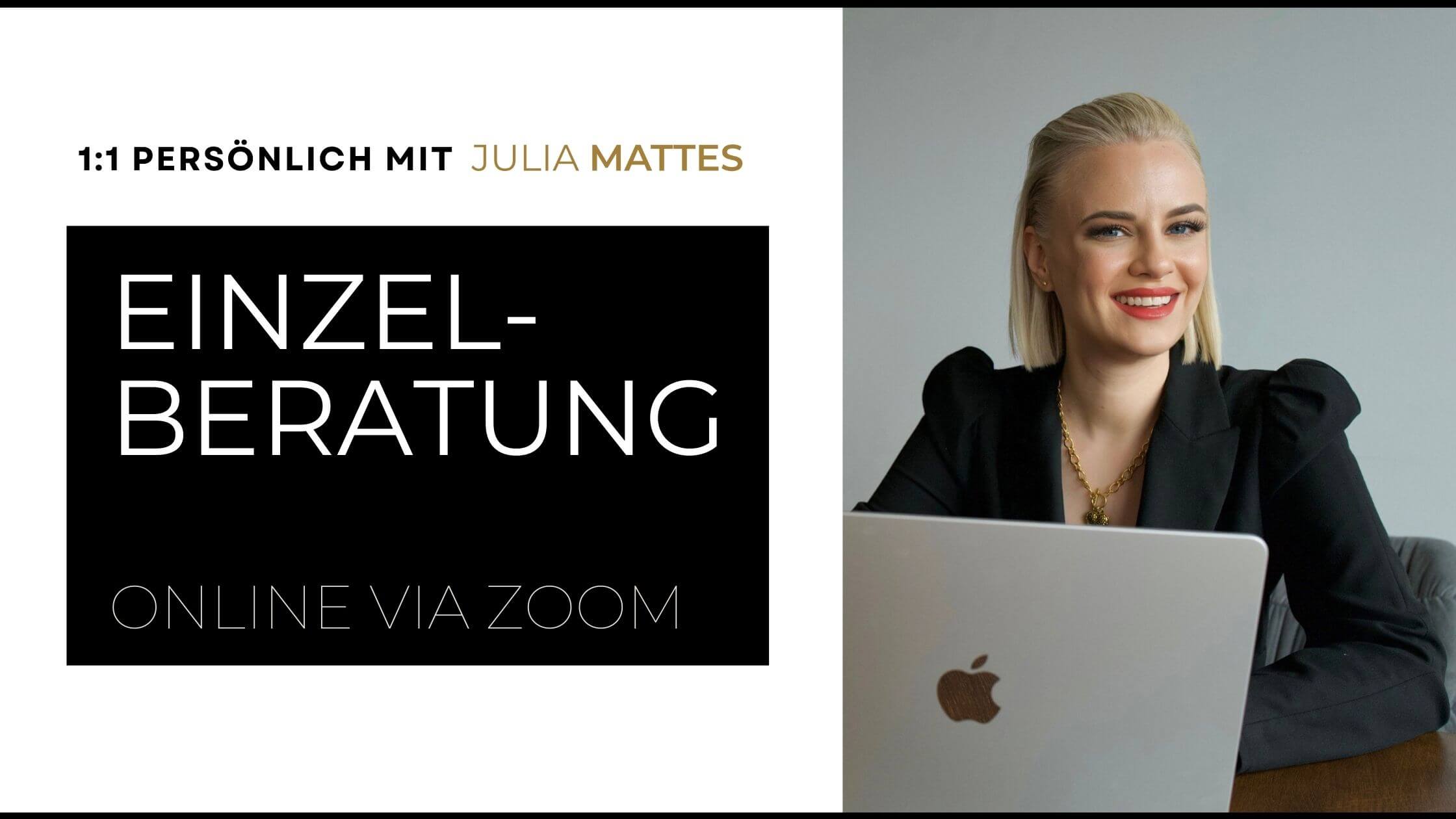 Einzelberatung online_Julia Mattes_Shop Bild